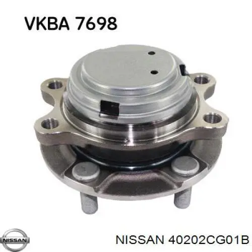 Ступица передняя 40202CG01B Nissan