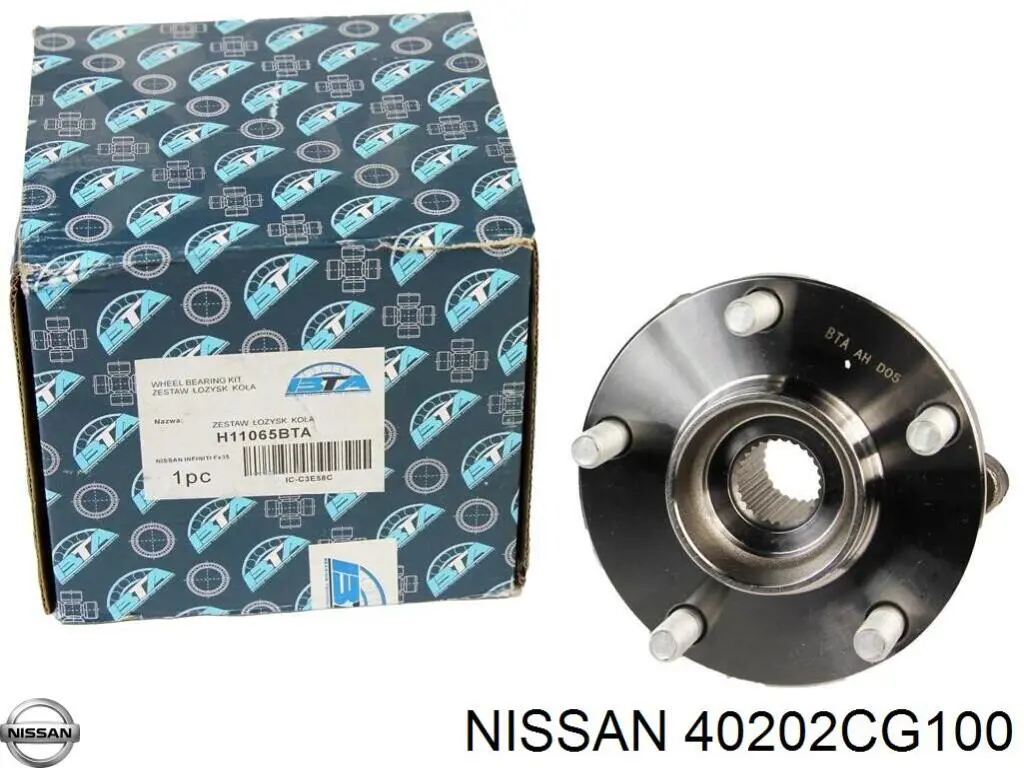 Ступица передняя 40202CG100 Nissan