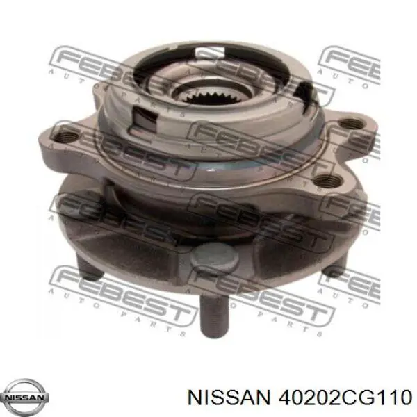 Купить 40202CG110 Nissan/Infiniti Ступица переднего колеса