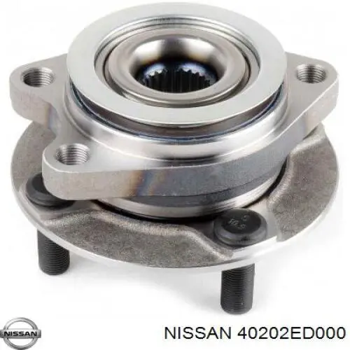 Ступица передняя 40202ED000 Nissan