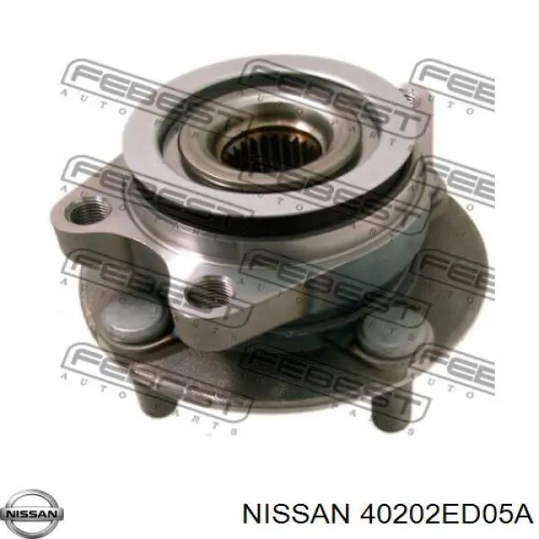 Передняя ступица 40202ED05A Nissan/Infiniti