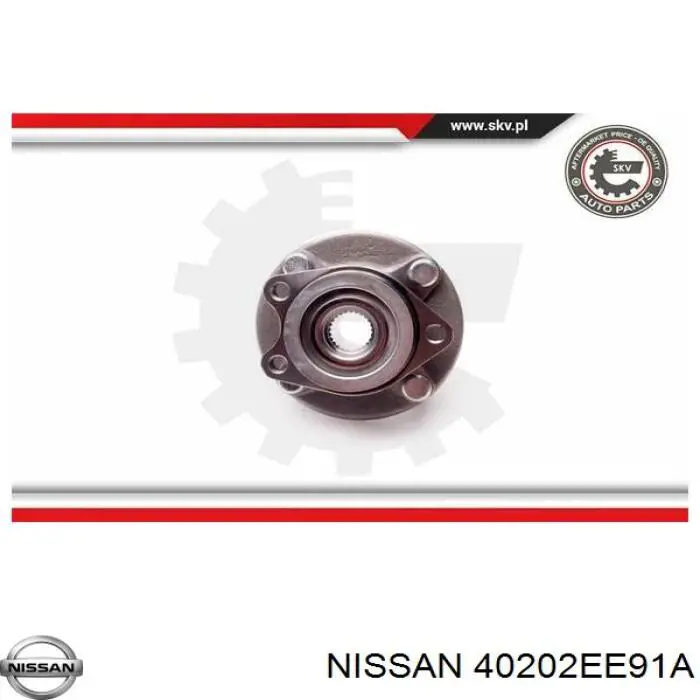 40202EE91A Nissan/Infiniti Ступица колеса передняя
