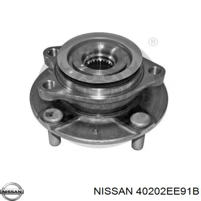 40202EE91B Nissan/Infiniti Ступица колеса передняя