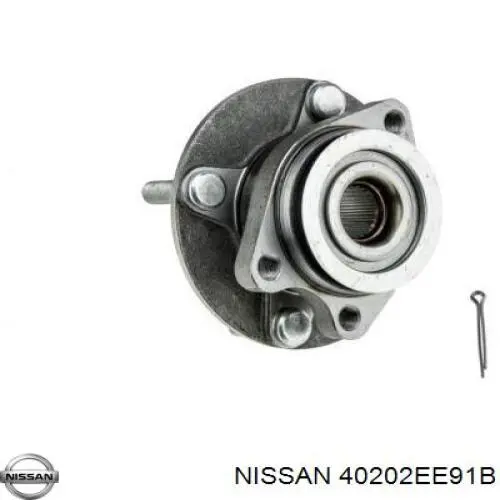Купить 40202EE91B Nissan/Infiniti Ступица переднего колеса