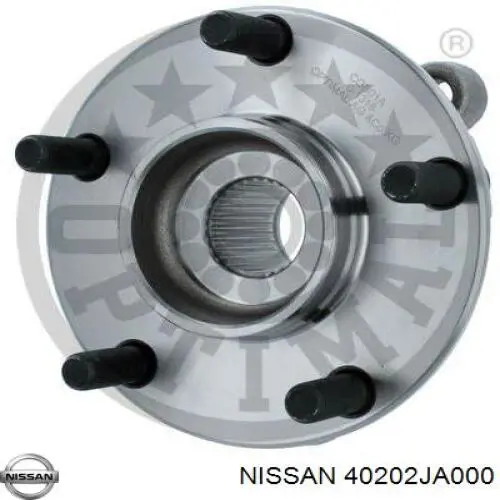 Ступицы передних колес Nissan/Infiniti 40202JA000 цена, от 60.00 USD