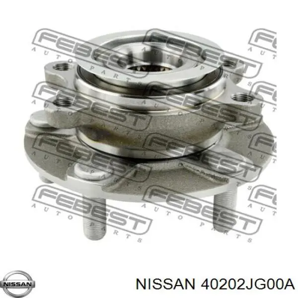 Ступицы передних колес Nissan/Infiniti 40202JG00A цена, от 69.92 USD