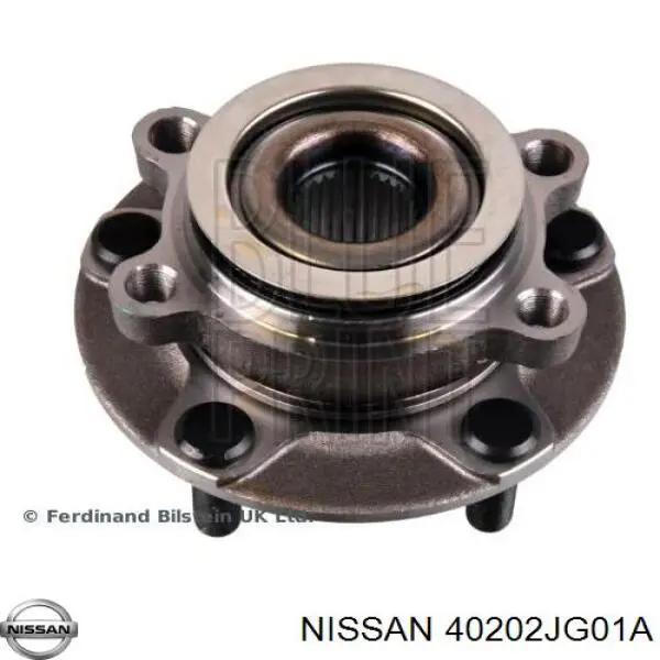 Купить 40202JG01A Nissan/Infiniti Ступица переднего колеса