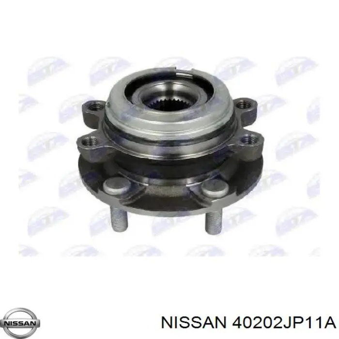 Ступица передняя 40202JP11A Nissan