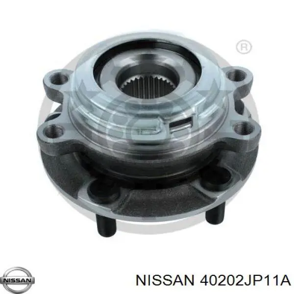 Купить 40202JP11A Nissan/Infiniti Ступица переднего колеса