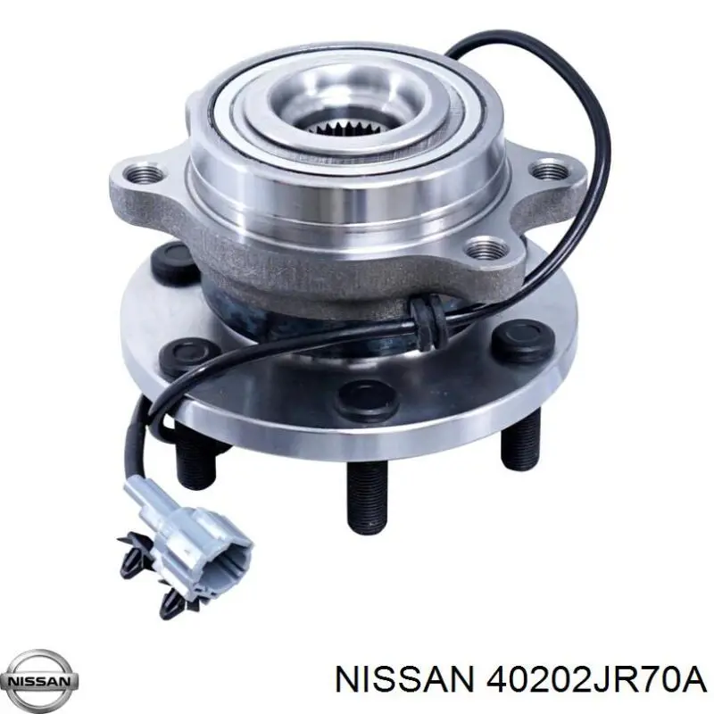 Ступица передняя 40202JR70A Nissan