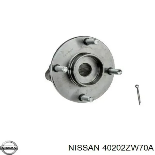 Ступица передняя NISSAN 40202ZW70A