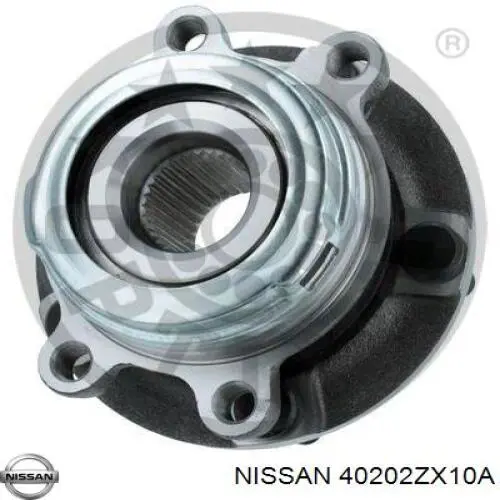 Ступица передняя 40202ZX10A Nissan