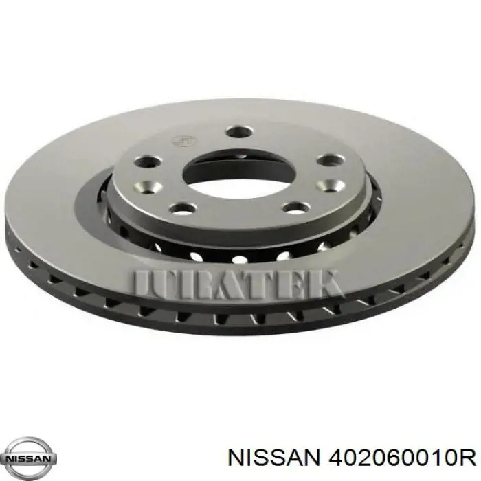 Передние тормозные диски 402060010R Nissan