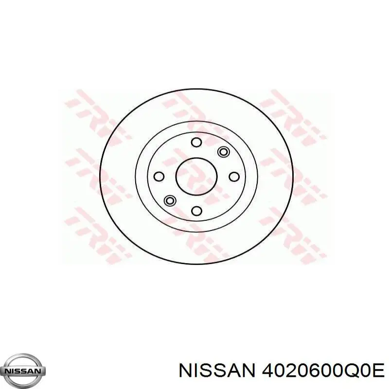 4020600Q0E Nissan/Infiniti Диск тормозной передний