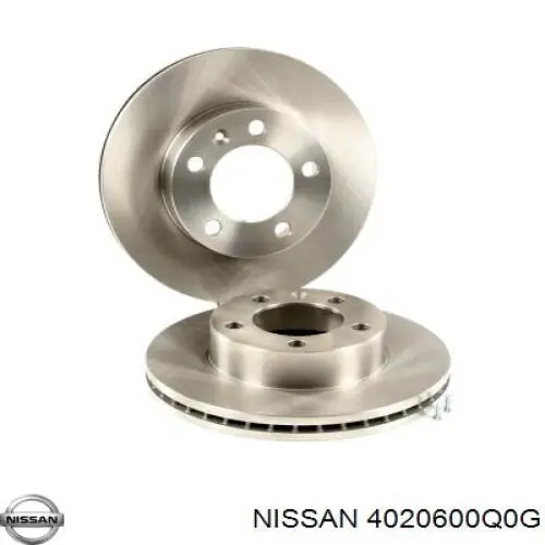 Передние тормозные диски 4020600Q0G Nissan/Infiniti