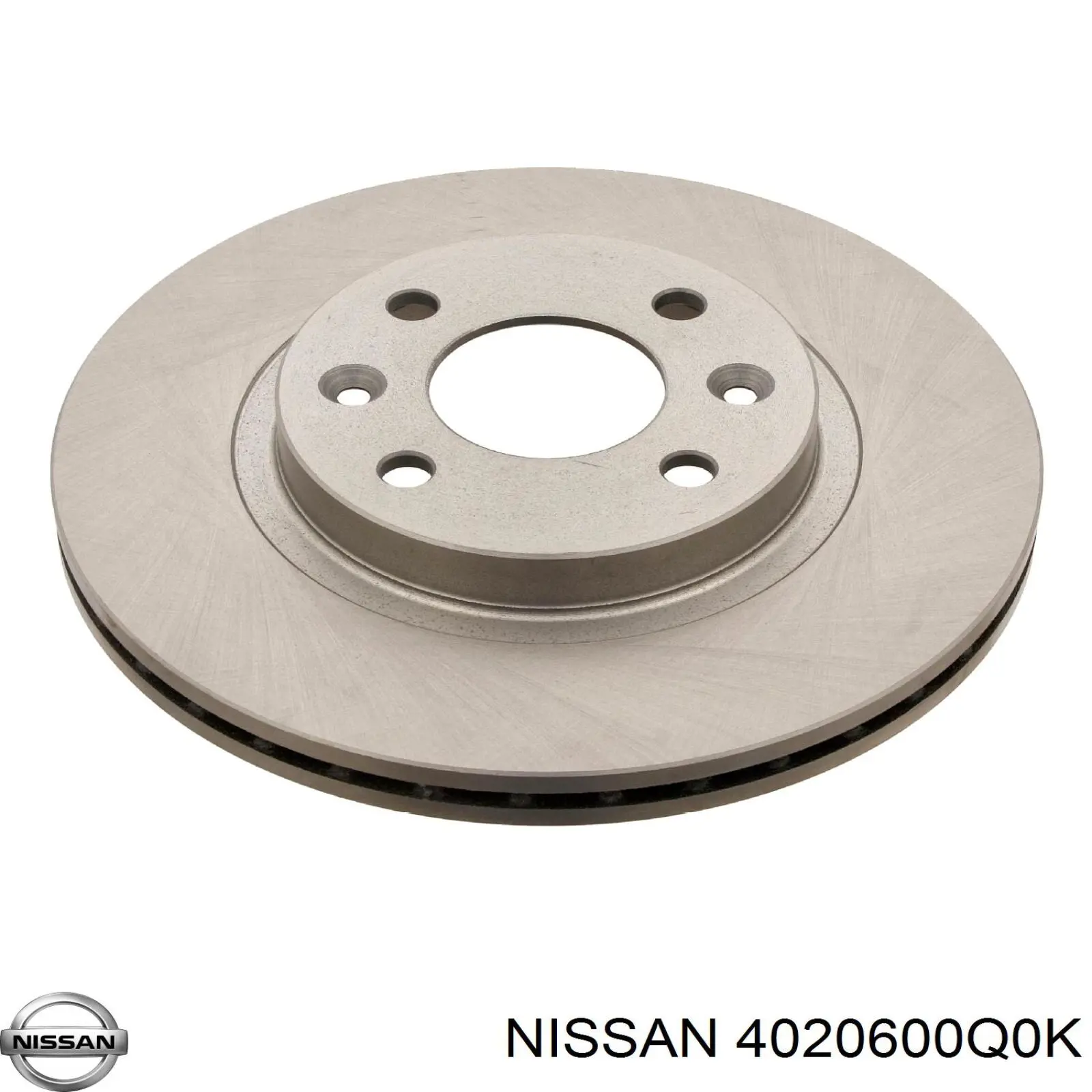 Передние тормозные диски 4020600Q0K Nissan