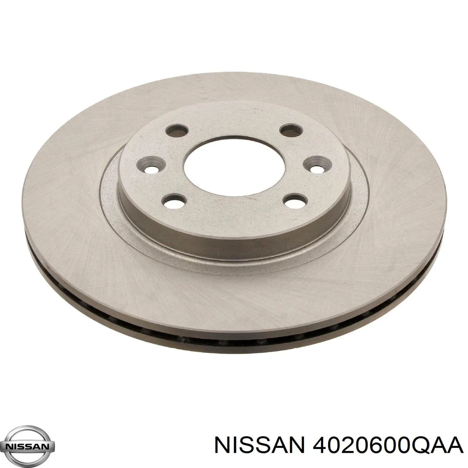 4020600QAA Nissan диск тормозной передний
