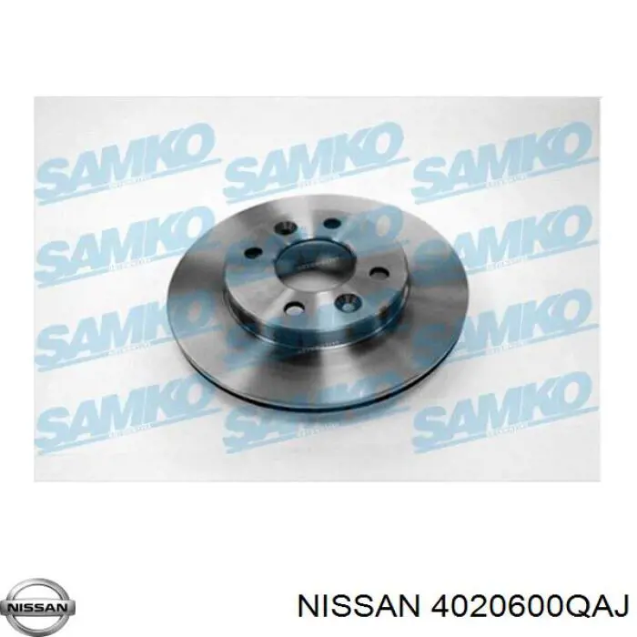 Передние тормозные диски 4020600QAJ Nissan/Infiniti