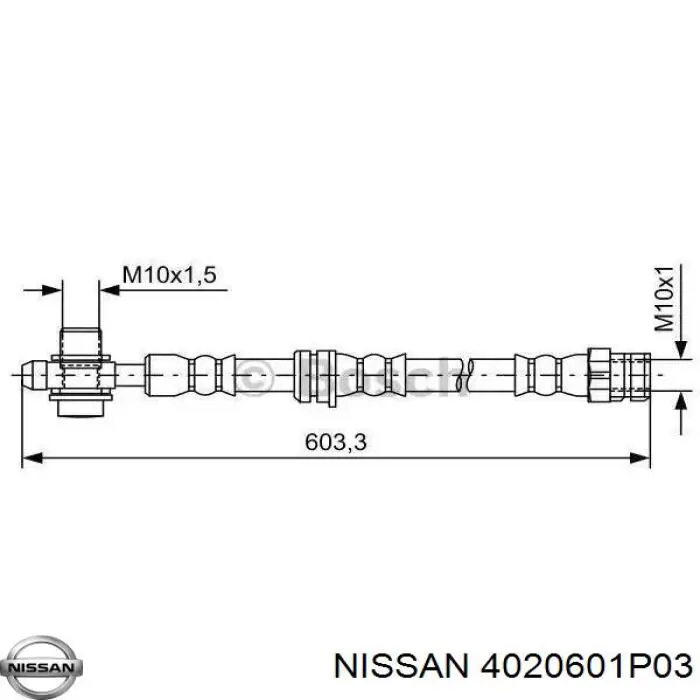 Купить 4320203E01 Nissan/Infiniti Диск тормозной задний