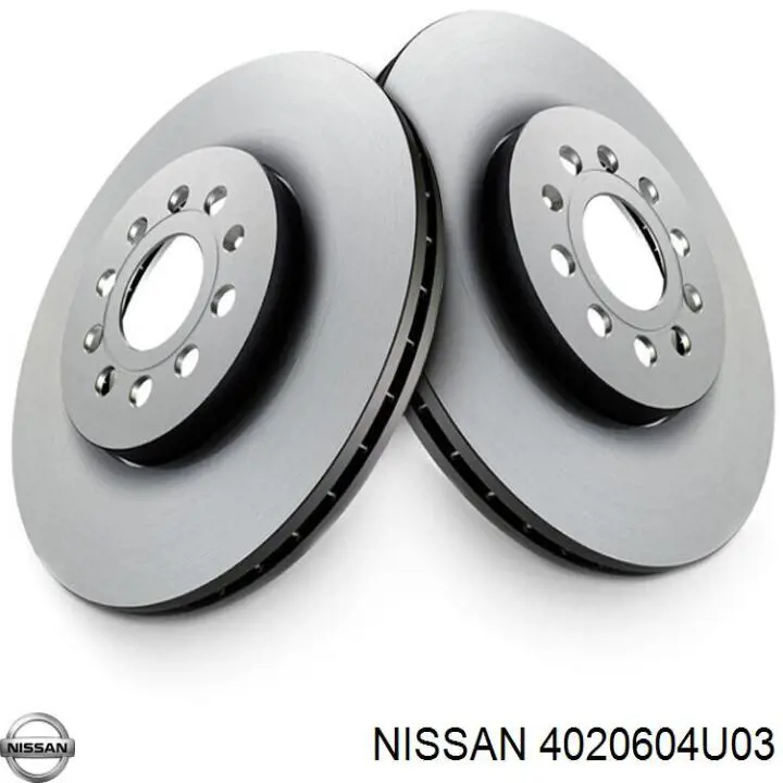 Передние тормозные диски 4020604U03 Nissan/Infiniti