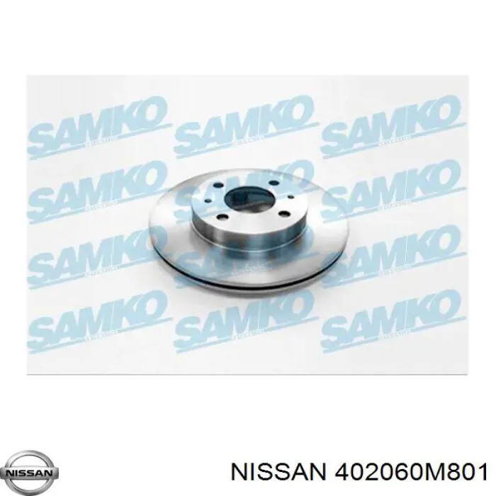 Тормоз дисковый передний Nissan/Infiniti 402060M801 цена, от 39.57 USD