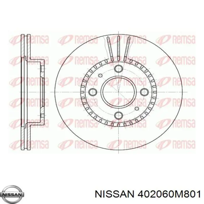 Купить 402060M801 Nissan/Infiniti Ротор тормозной