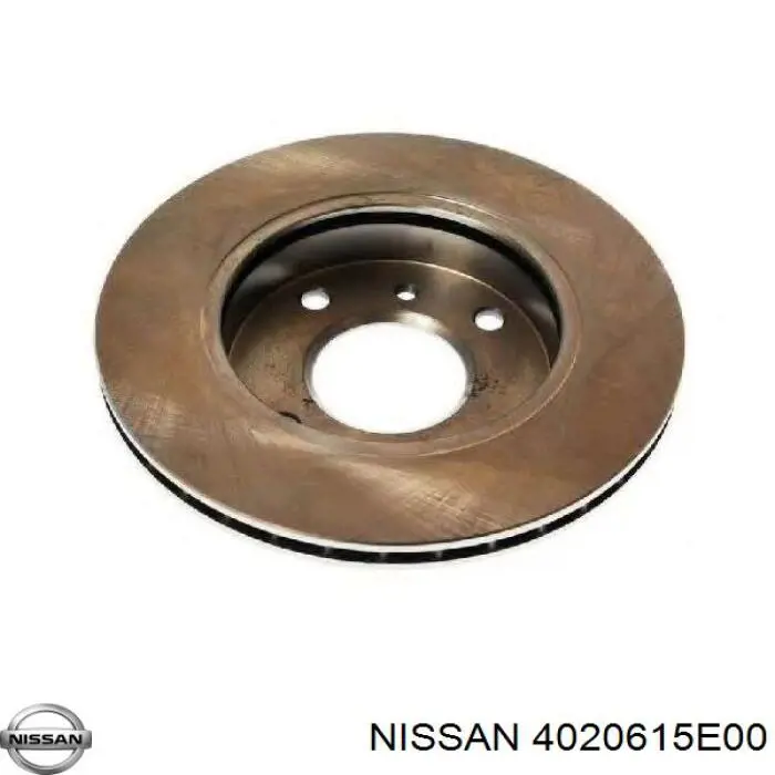 4020615E00 Nissan диск тормозной передний