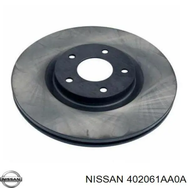 Передние тормозные диски 402061AA0A Nissan