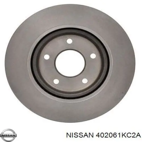 402061KC2A Nissan диск тормозной передний