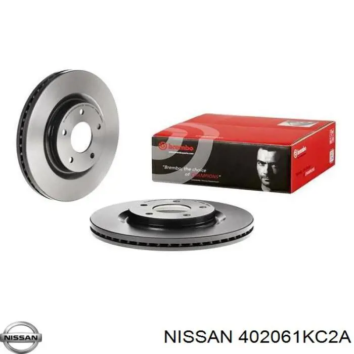 Тормоз дисковый передний Nissan/Infiniti 402061KC2A цена, от 59.52 USD