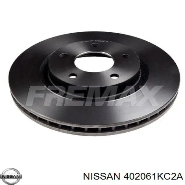 Передние тормозные диски 402061KC2A Nissan/Infiniti