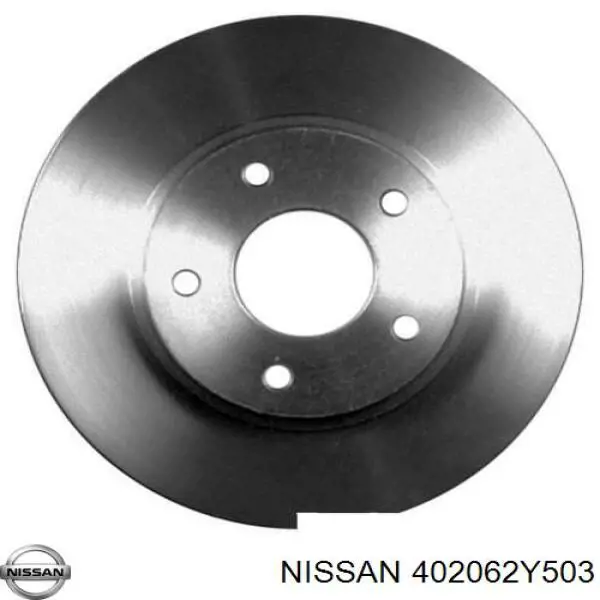 402062Y503 Nissan диск тормозной передний