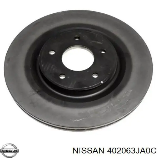 402063JA0C Nissan disco do freio dianteiro