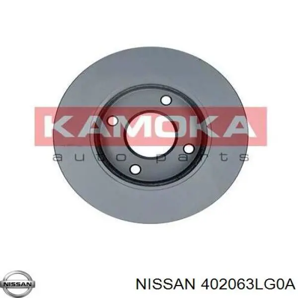 Передние тормозные диски 402063LG0A Nissan/Infiniti