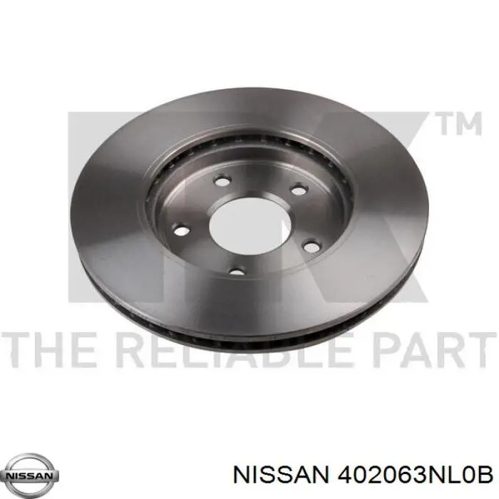 Купить 402063NL0B Nissan/Infiniti Ротор тормозной