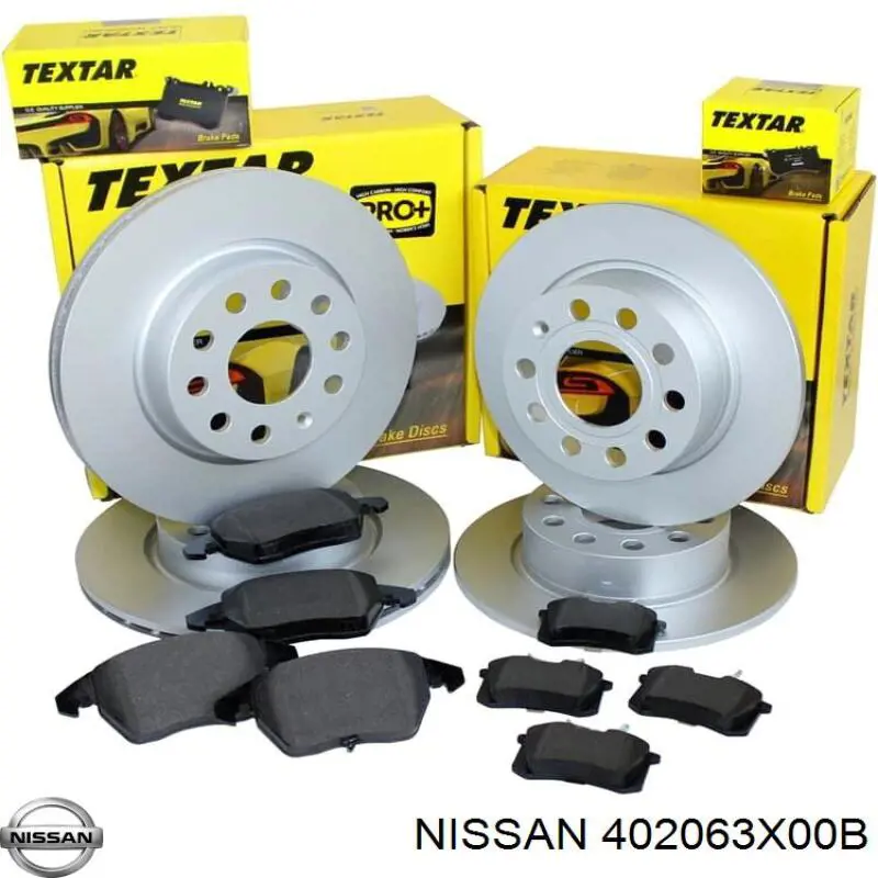 Передний тормозной диск Nissan/Infiniti 402063X00B