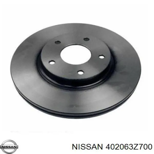 402063Z700 Nissan диск тормозной передний