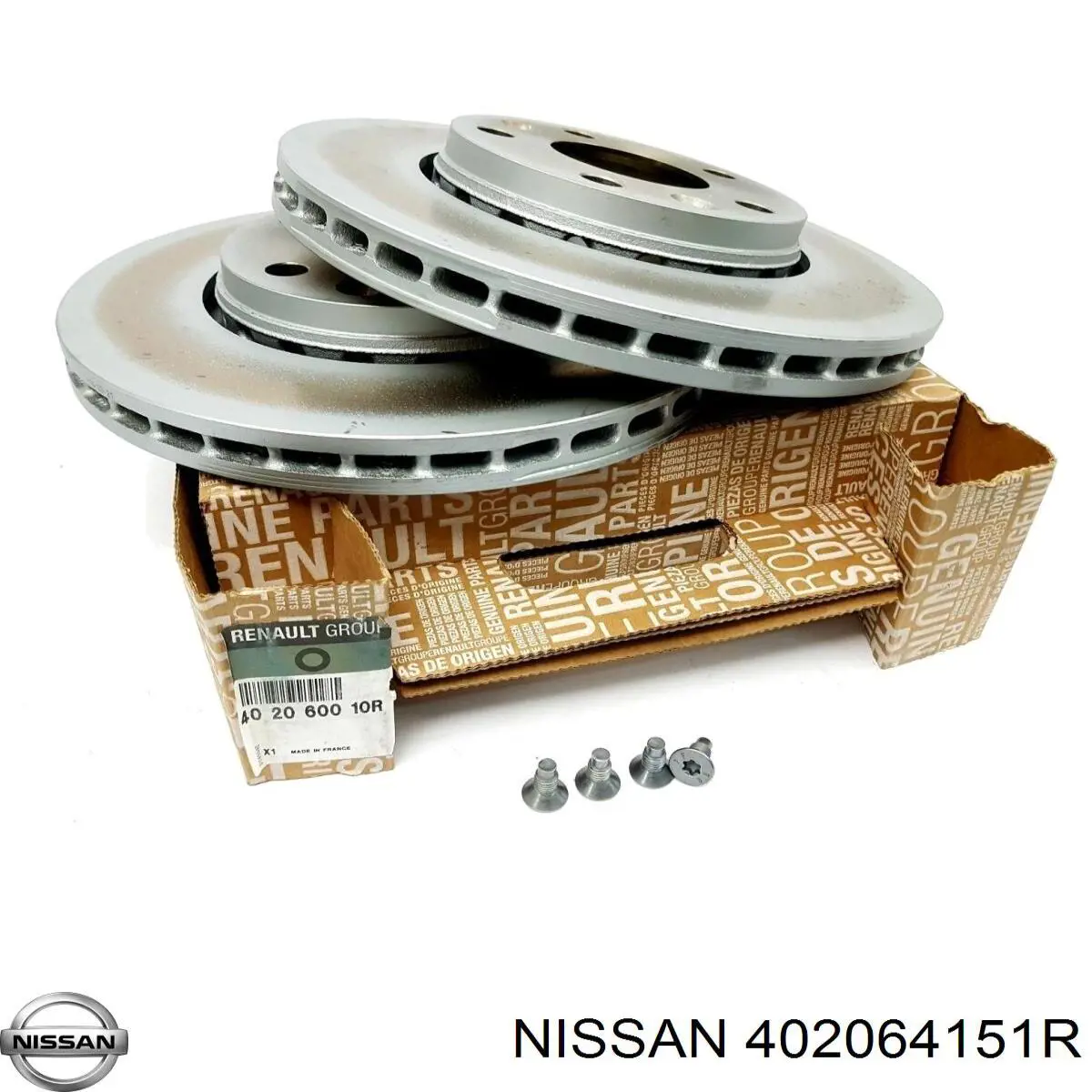 Тормоз дисковый передний Nissan/Infiniti 402064151R цена, от 39.67 USD