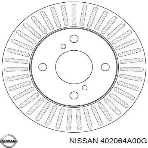 Тормоз дисковый передний Nissan/Infiniti 402064A00G цена, от 33.65 USD
