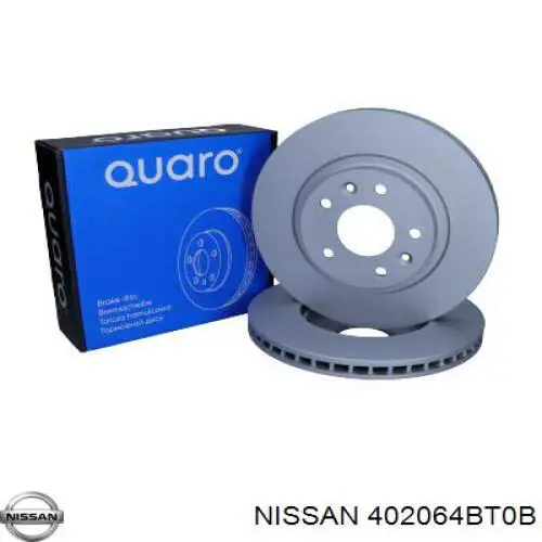 402064BT0B Nissan/Infiniti Диск тормозной передний