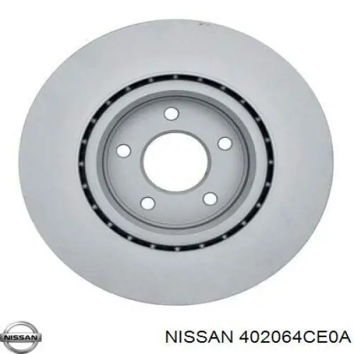 Передние тормозные диски 402064CE0A Nissan/Infiniti