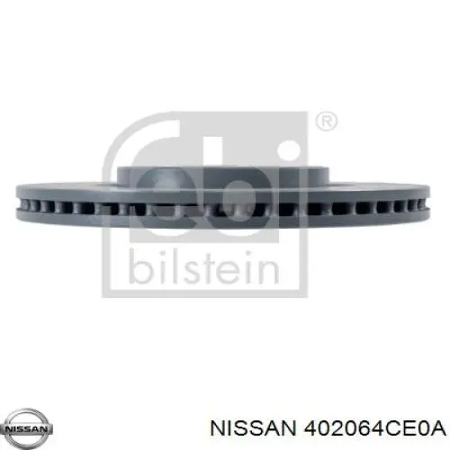 Передний тормозной диск Nissan/Infiniti 402064CE0A