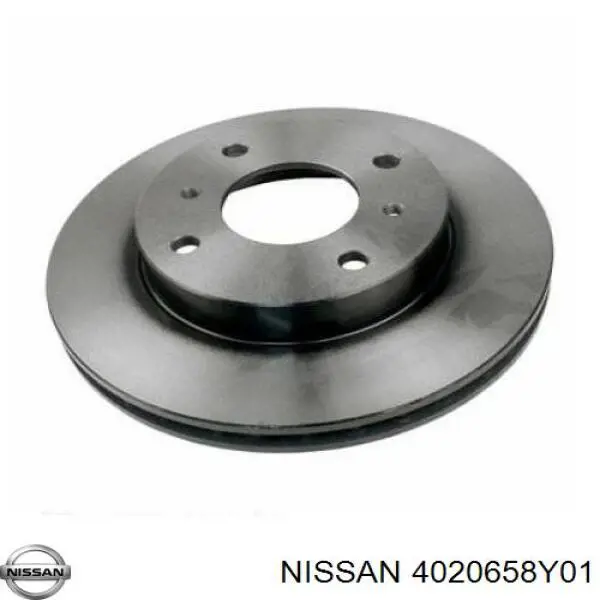 4020602Y11 Nissan диск тормозной передний