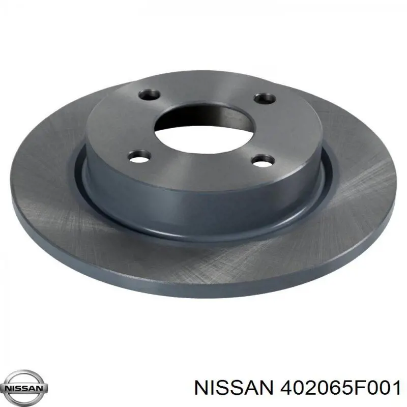 Передние тормозные диски 402065F001 Nissan