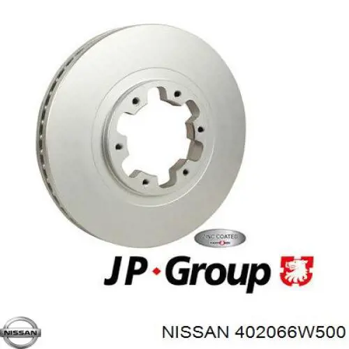 Тормоз дисковый передний Nissan/Infiniti 402066W500 цена, от 53.18 USD