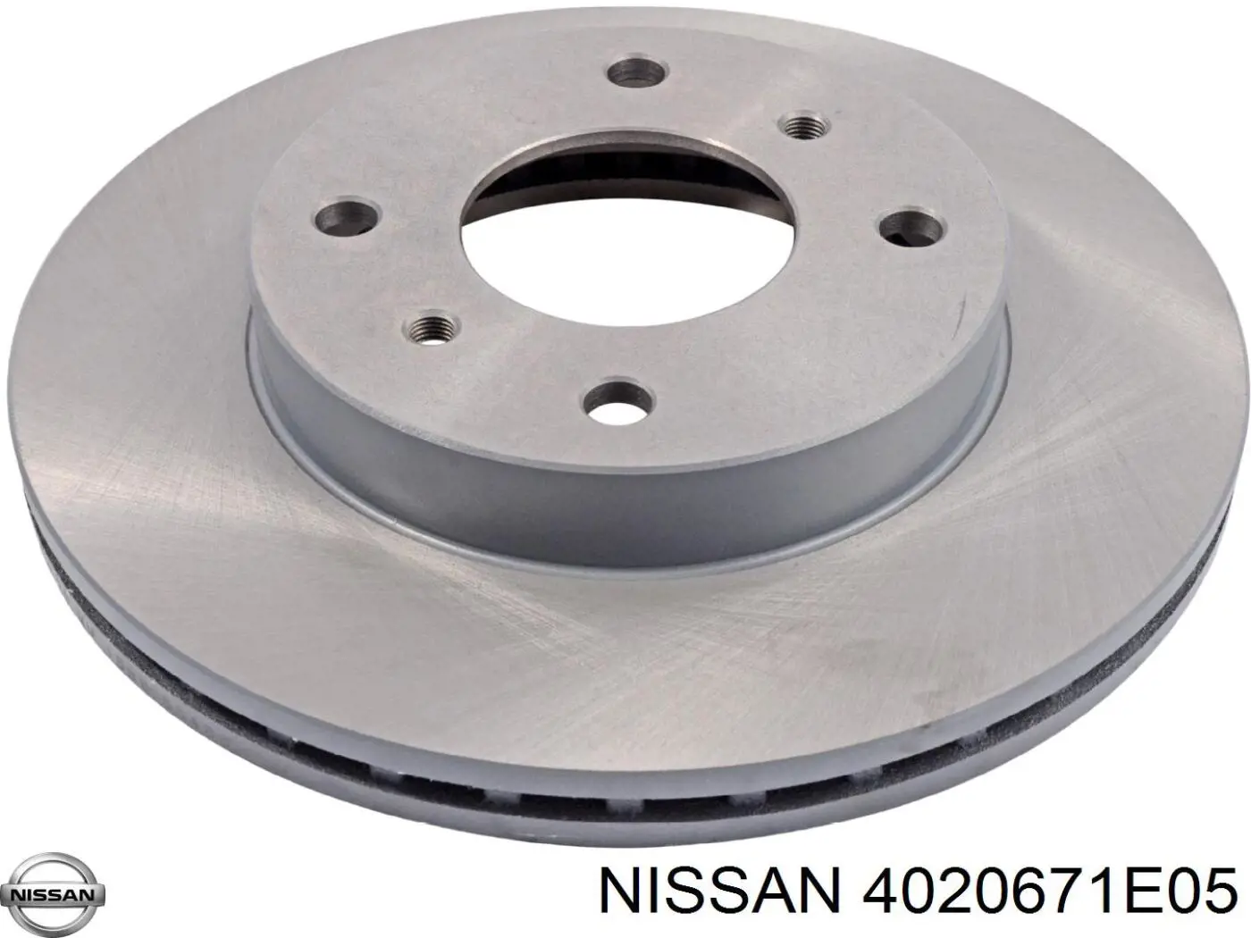 Передние тормозные диски 4020671E05 Nissan