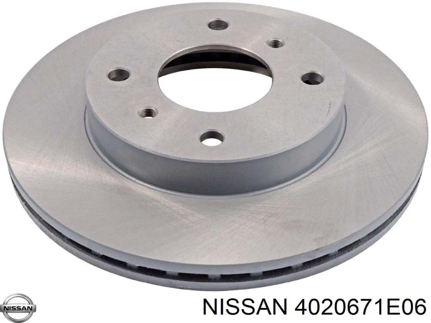 Передние тормозные диски 4020671E06 Nissan