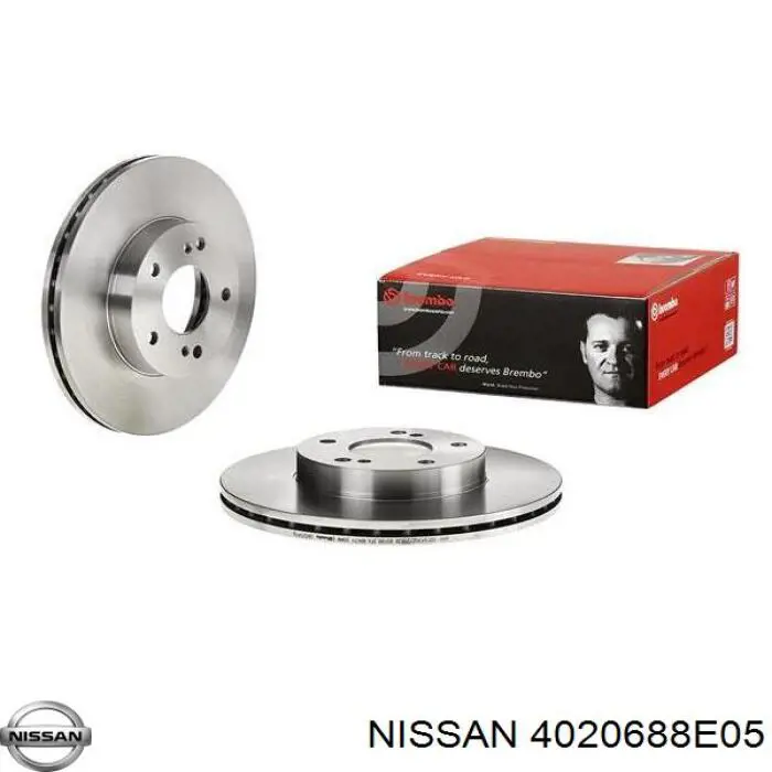 Тормоз дисковый передний Nissan/Infiniti 4020688E05 цена, от 35.14 USD
