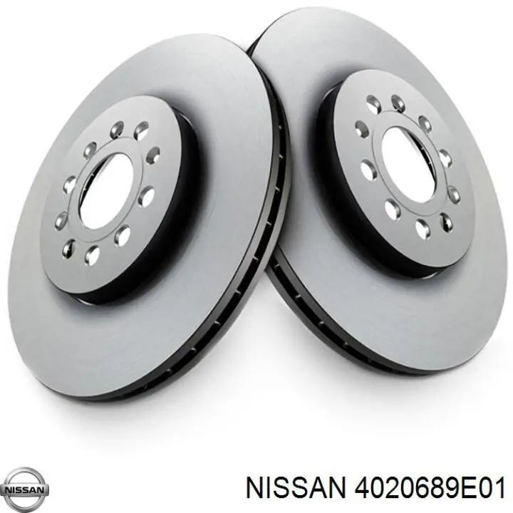 Передние тормозные диски 4020689E01 Nissan