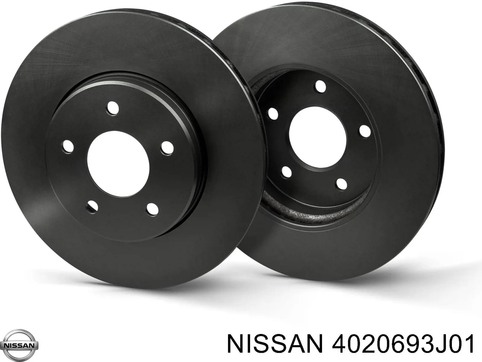 Передние тормозные диски 4020693J01 Nissan/Infiniti